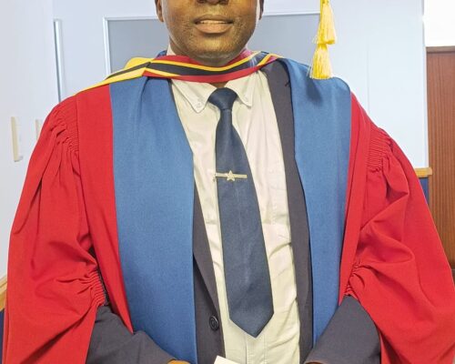 Congratulations to Dr. Mpho Tsedu on Earning His PhD
